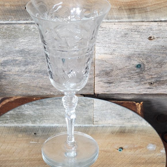 Libbey Crystal Glass - Circa 1919 - Early 20th Century - Art Deco - Antique #1 - Picture 1 of 8